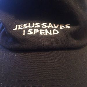 UNIF Jesus Saves I Spend Hat